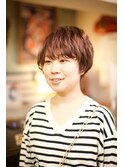 くせ毛ショート