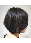 お客様スタイル　ショートボブスタイル♪