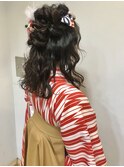 卒業式★袴もこもこアレンジ