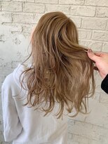 プライズ 池袋店(prize)&nbsp;ウルフハイレイヤーことりベージュ伸ばしかけヘア2100