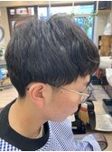 フワッとツーブロ