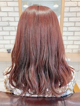 シエル 千葉店(CIEL) ブリーチ無し彩やかピンク♪