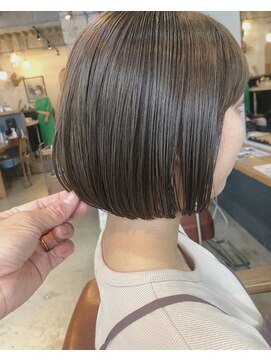 ロティー(loty) 【福岡今泉loty赤星雄介】ミニボブ×ベージュアッシュ