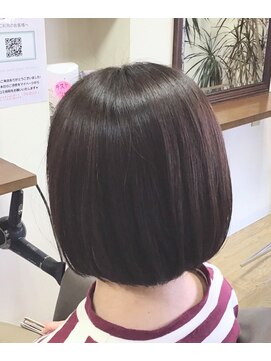 エム クゥール m.coeur ナチュラルボブスタイル