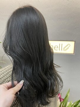 シェル 立川(shell) 暗髪オリーブグレージュ