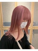【柴田優香】チェリーピンク/ピーチピンク透明感オン眉<表参道>