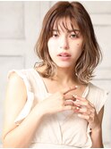 大人可愛い小顔美髪ツヤ髪外国人風くすみブラウン髪質改善A13