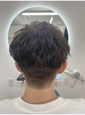 ツーブロックゆるスパイラル