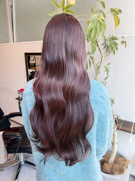 グーフィートーキョー 銀座(Goofy Tokyo) ☆シークレットハイライト/ピンクベージュ/ロングヘア☆