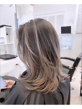 モアナ バイ ヘッドライト大宮店(Moana by HEADLIGHT) Moana【大宮】#ハイライト#ミルクティー#バレイヤージュ