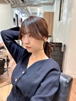 アリスバイアフロート 自由が丘(ALICe by AFLOAT) おくれ毛カット/サイドバング/シースルーバング