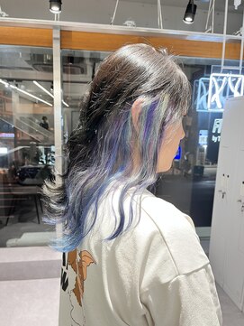 ファイブバイジエクト 堀江(FIVE by The Ect) インナーユニコーンカラー