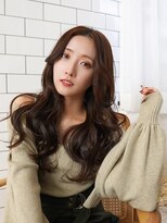 ラフィス ヘアー リアン 西宮北口店(La fith hair lien)&nbsp;【La fith】ダークグレージュ×カーテンバング