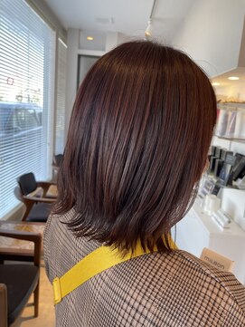 ソレカ(SORECA) 【SORECA/ソレカ】くびれボブ × ピンク系カラー