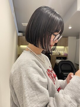ベンジー 中目黒店(benji) 10代20代に大人気!切りっぱなしボブ