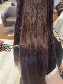 ケイハン(KEIHAN)の写真/【大分駅徒歩5分 / 大型駐車場完備】超音波ケアで髪の芯まで浸透。髪本来の美しさを引き出します。