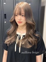 ベレーザ 渋谷(BELEZA)&nbsp;9730グレーベージュ3Dハイライトグラデーション韓国ワンホンヘア