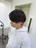 メンズカットケアブリーチカラー￥16000