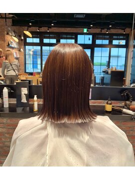 オーガニック アトリエ 大宮(organic+atelier) 20代30代40代くびれヘア似合わせカット白髪ぼかしアースカラー