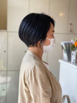 アイシー ヘアーメイク(ic hair make) 乾かすだけで形になるショート
