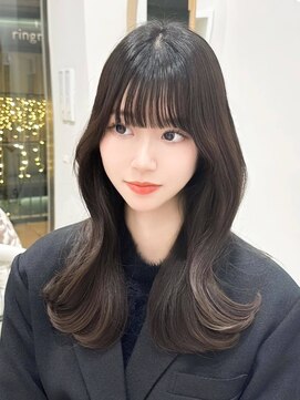 ノエシキカ(noe sikika) グレージュ韓国巻き髪20代30代