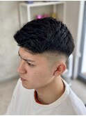 メンズカットフェードカット眉カット刈り上げ