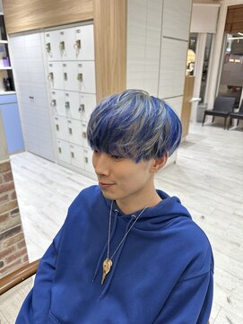 ソワン ドゥ ブレス 立花店(soin de brace) メンズブリーチカラー/デザインカラー/尼崎/立花