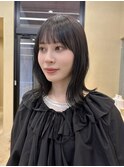 (snuw_hotaru)レイヤーボブマロンベージュラベンダーミルクティ
