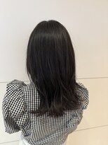 ヘアメイクアン(Hair Make Une)&nbsp;少しのレイヤーで巻き髪外ハネスタイルが可愛い♪