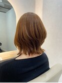 美髪*ナチュラルブラウン*くびれヘア*Zina札幌大通