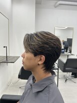 ステージ(STAGE)&nbsp;ダウンパーマ　ニュアンスパーマ　センターパート