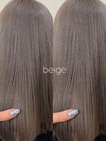 ジーナ 梅田(Zina)&nbsp;透明感/グレージュカラー/ベージュ/ダブルカラー/kyoka