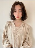 ハイレイヤー/ミディアム・ボブ/20代/30代/顔周り・フェイス