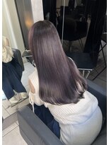 アクアオモテサンドウ(ACQUA omotesando) ☆ブリーチなしダブルカラーラベンダーピンクバーガンディ