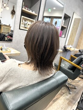 リベストバイジェービー 稲毛(li best. byjb) ピンクベージュ/アンブレラカラー/イメチェン/前髪[稲毛/稲毛駅]