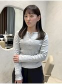 ナチュラルストレートミディ