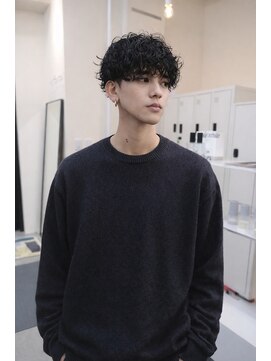 チーカ(chica) メンズマッシュプードルパーマ