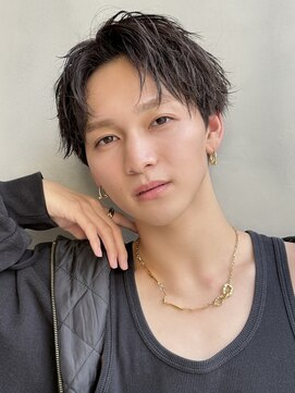 アリエッタ アザブ(ARIETTA AZABU) コンマバングセンターパート/ソフトツイストパーマ