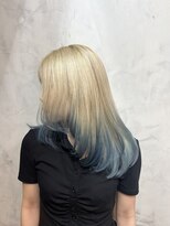 マスカリ(muscali)&nbsp;ミルクティーブロンドダークブルーデザインカラーg40