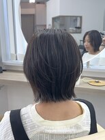 ティエル 町田店(tiel) 【簡単スタイリング】ぱつっとレイヤーボブstyle