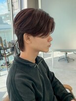 ジーナ 天神(Zina)&nbsp;毛流れセンターパート(メンズカット/縮毛矯正/ナチュラル)