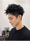 《スーツ仕事でもカッコいい》/ベリーショート/フェザーパーマ