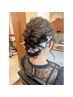 パーティーヘアセット☆