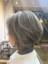 コレットヘアー ザモリオカ(Colette HAIR the MORIOKA) ハイライトと特別レシピのグレーヘアカラー
