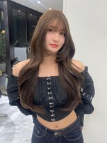 テンダー 川崎(TENDER) 川崎_髪質改善暗髪ミントベージュレイヤーバタフライカット