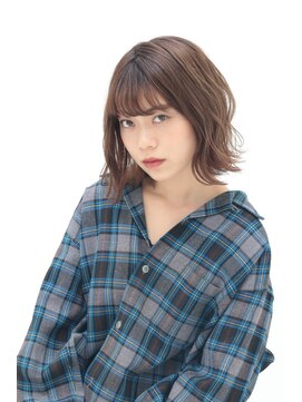 レミ(lemi est) 人気 切りっぱなしボブ風2
