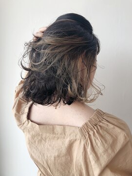 ヘアメイクエイト 丸山店(hair make No.8) 【担当＊岩切祐樹】ボブ×インナーカラー