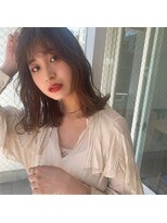 キッカ(kicca) 【kicca】大人かわいいロブ×シースルーバング