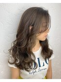 くすみグレージュハイライト！misaki