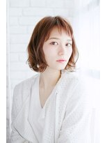 プティルカ(PutiLuca D.C.)&nbsp;透け感バングの外はねバルーンボブ